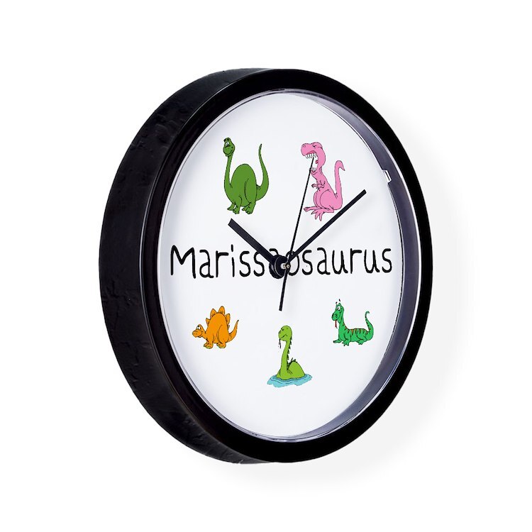 CafePress Marissaosaurus 10" Wall Clock (115479793)