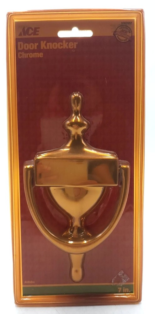 Ace 7" Door Knocker Chrome 5367057