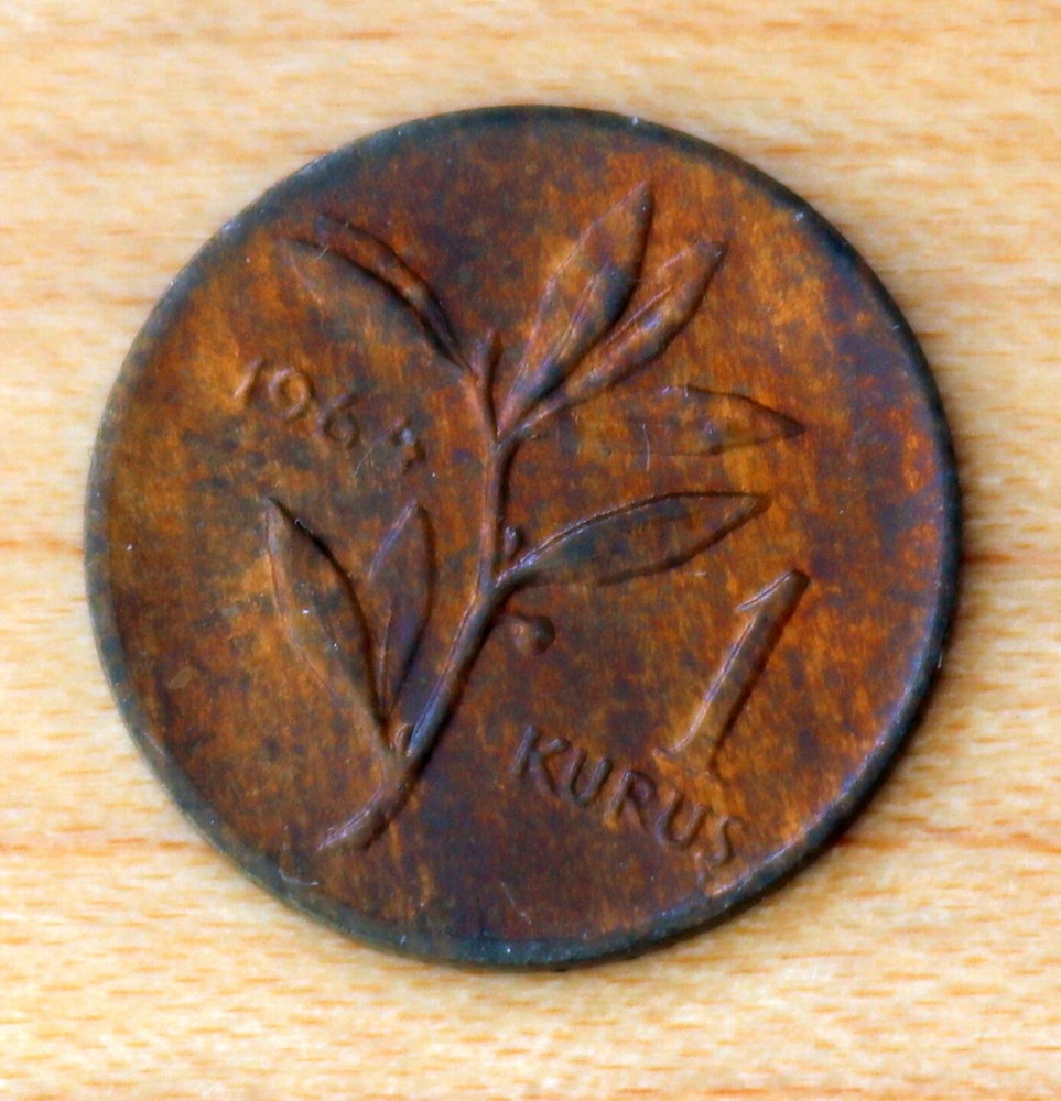 1964 Turkey 1 Kurus