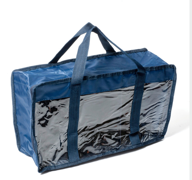 BNWT Sew Easy Navy Fat Quarter/Fabric Storage Bag (Empty) Size Large