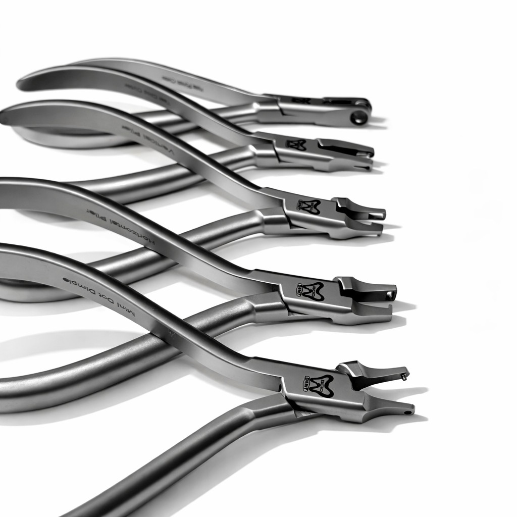 Orthodontic Retainer Plier Clear Aligner invisable pliers 5 pcs Set Dental