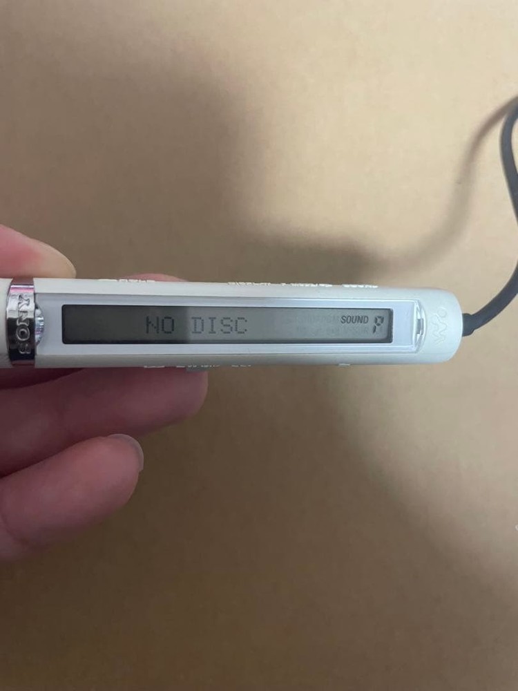 Possible Sony MD Walkman MZ-E520 Pink Operation confirmed