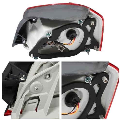 Tail Light Rear Light Assembly Outer Left Side Clear Lens Replacement for