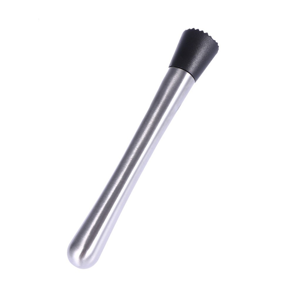 Wine Cocktail Muddler Stainless Steel with Grooved