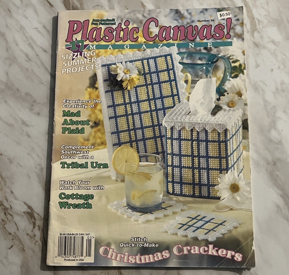 (12) Plastic Canvas Magazines 1989-1998