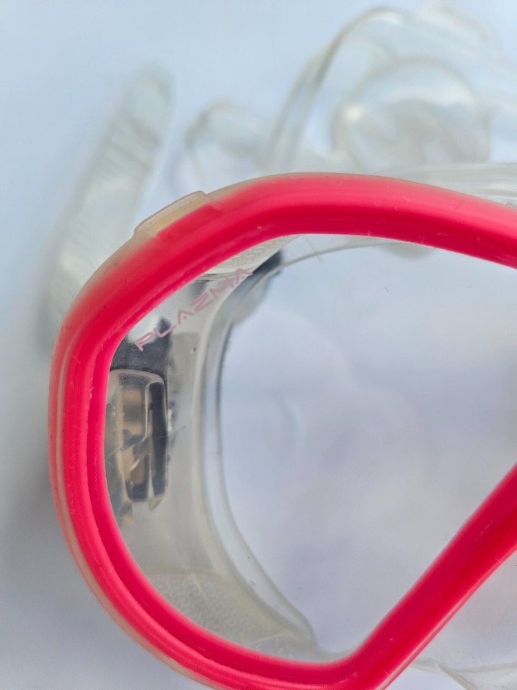 Aqualung Plazma Pink-Clear Panoramic Diving Mask