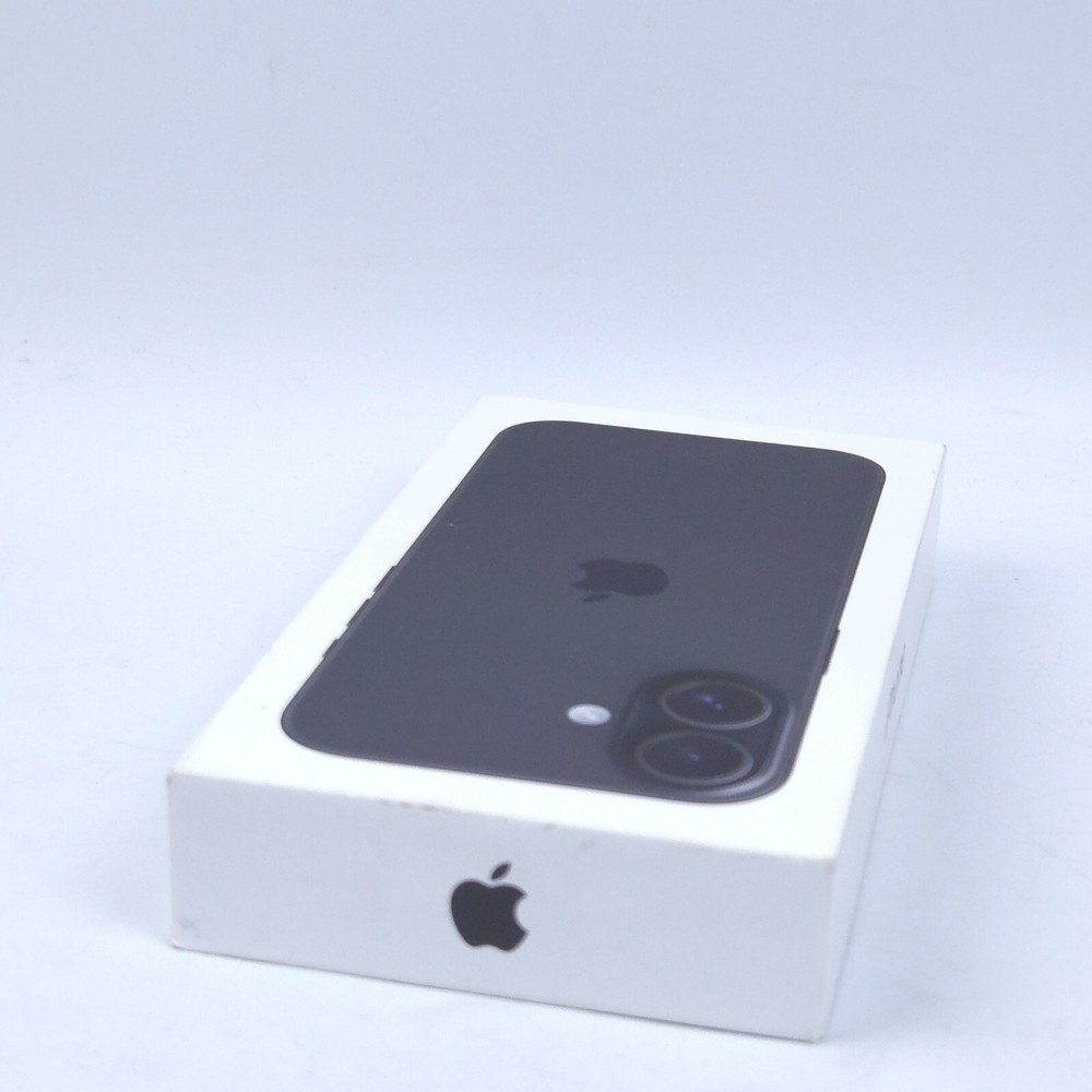 EMPTY BOX Apple A3081 iPhone 16 Black - Empty Box ONLY