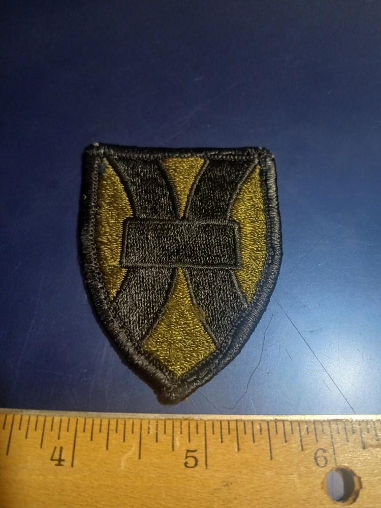 U S Army Patch Subdued SSI- 1st Support Brigade (24-1598)