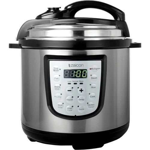 Zaicon 6 Qt Programmable Pressure Cooker Digital Multi-Function Slow Cook