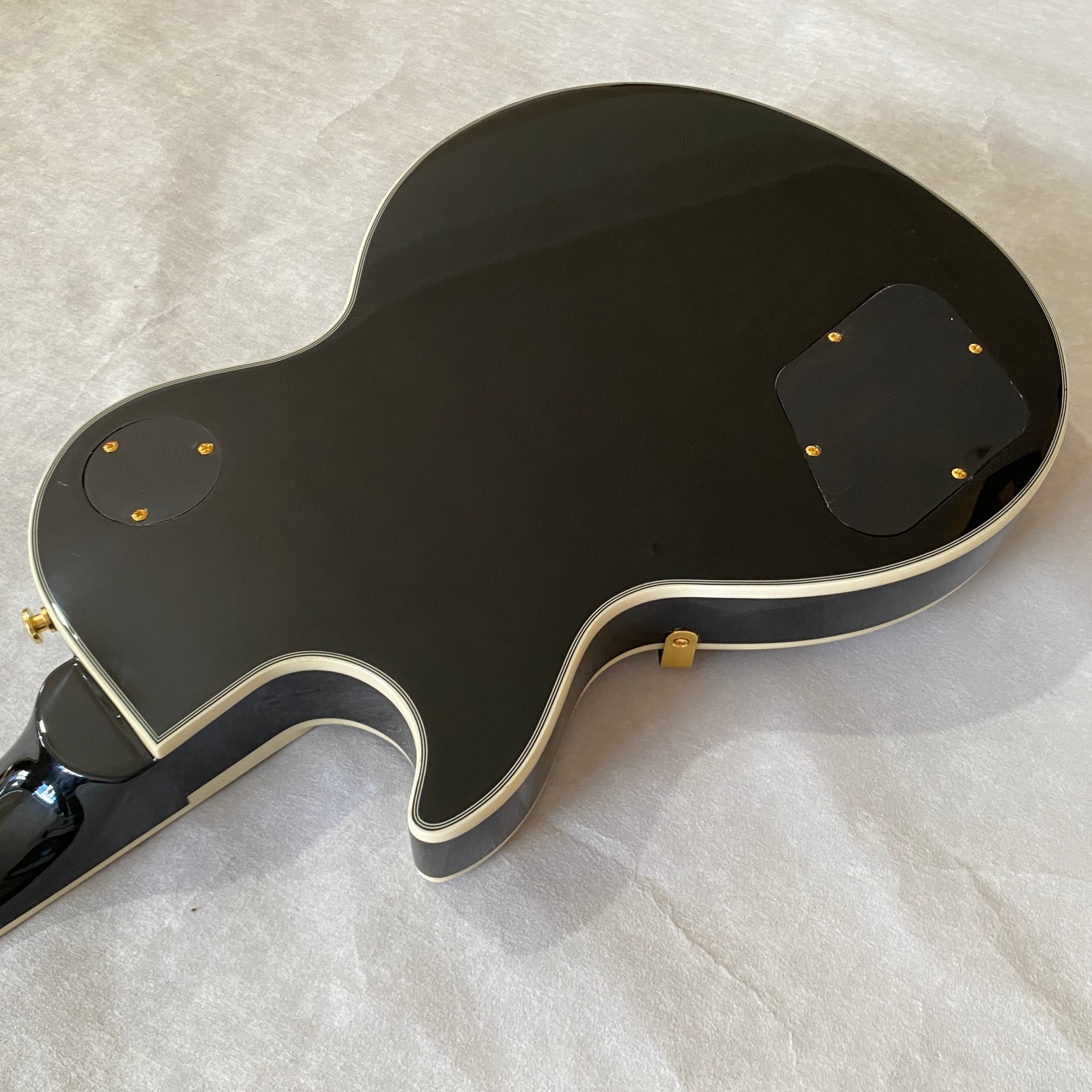 Les Paul Custom Black Beauty electric guitar solid mahogany body Real Photo