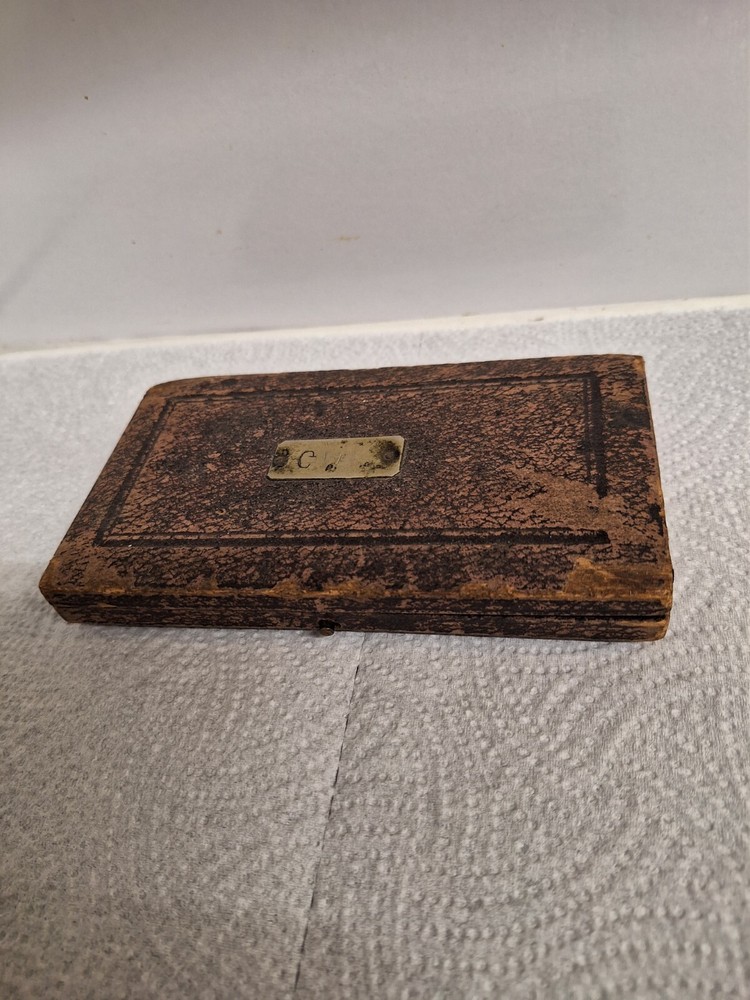 Jackson Bros Antique Geometry Set C1900 ( Brass).
