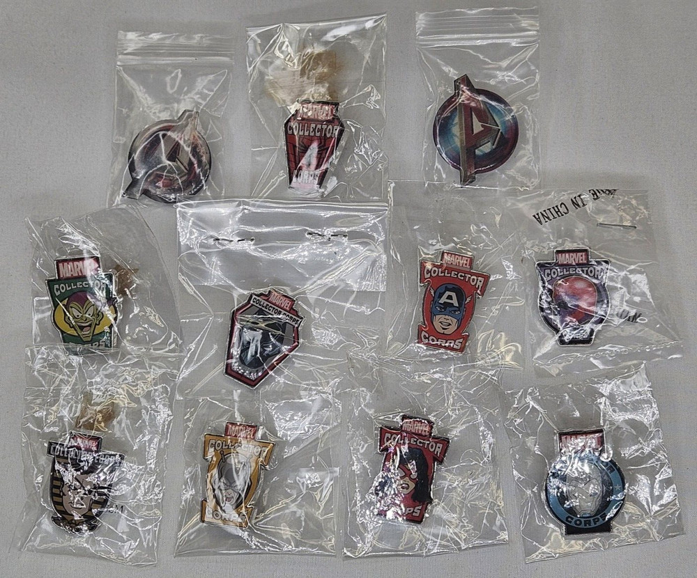 Spider Man Collectors Corps Pins Lot  Marvel