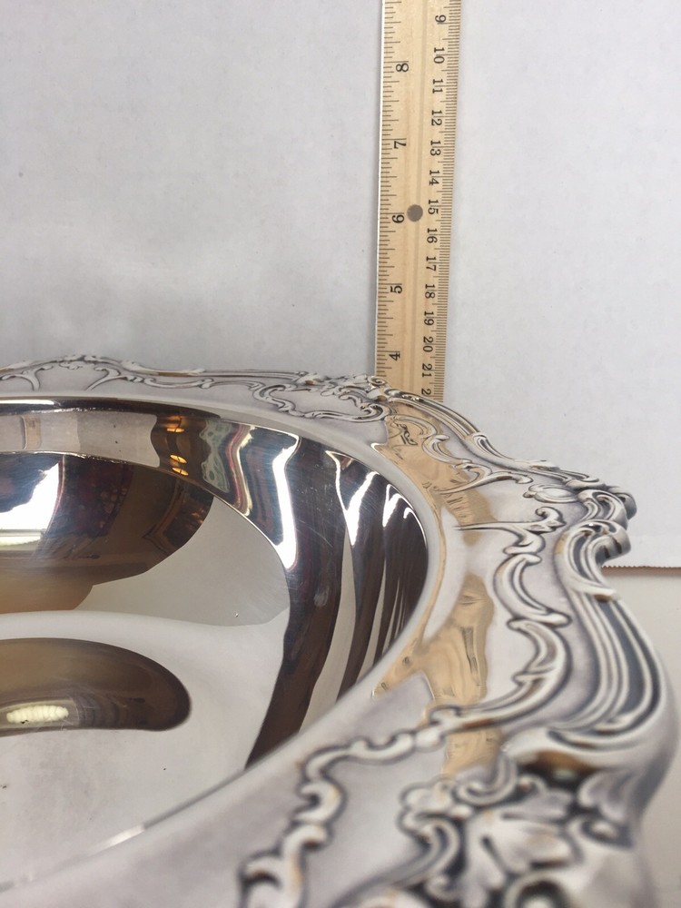 Gorham Chantilly 12” Footed Bowl