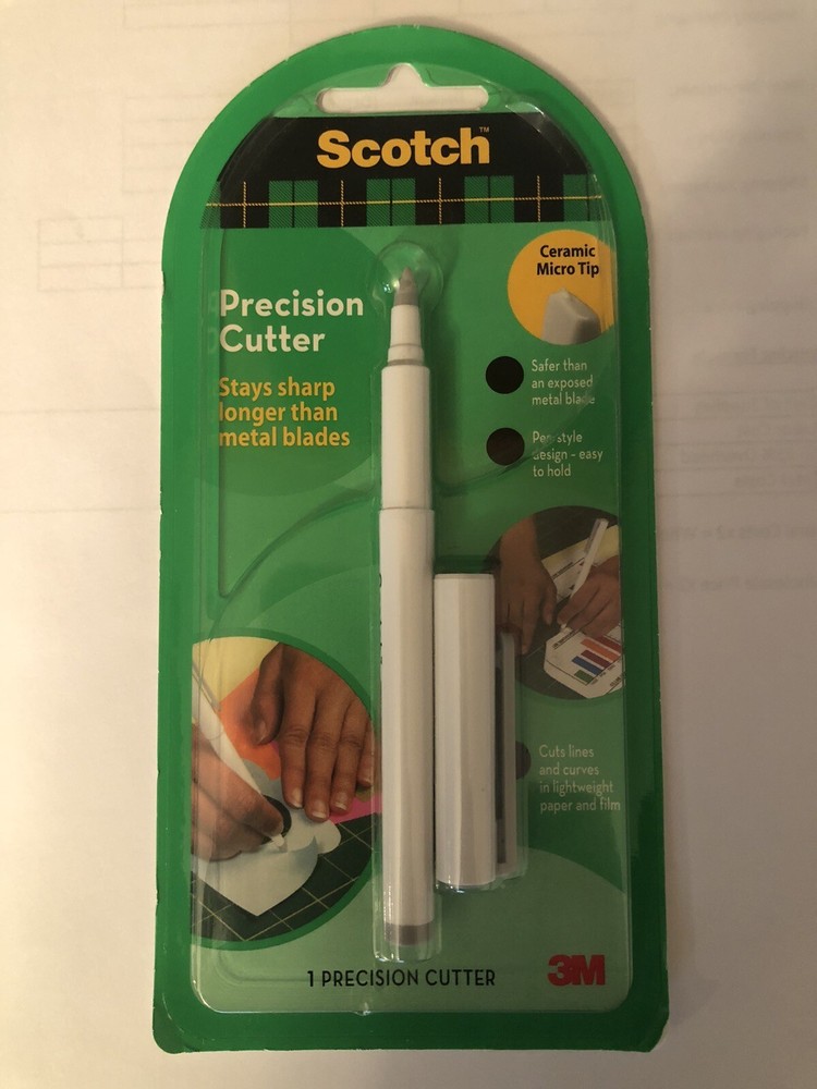 3M Scotch Precision Paper Cutter ceramic micro tip - New