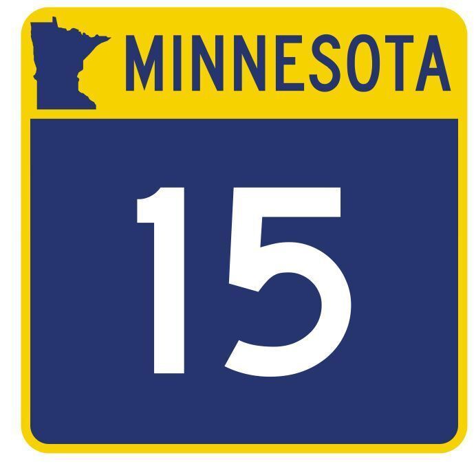 Minnesota State Highway 15 Sticker Decal