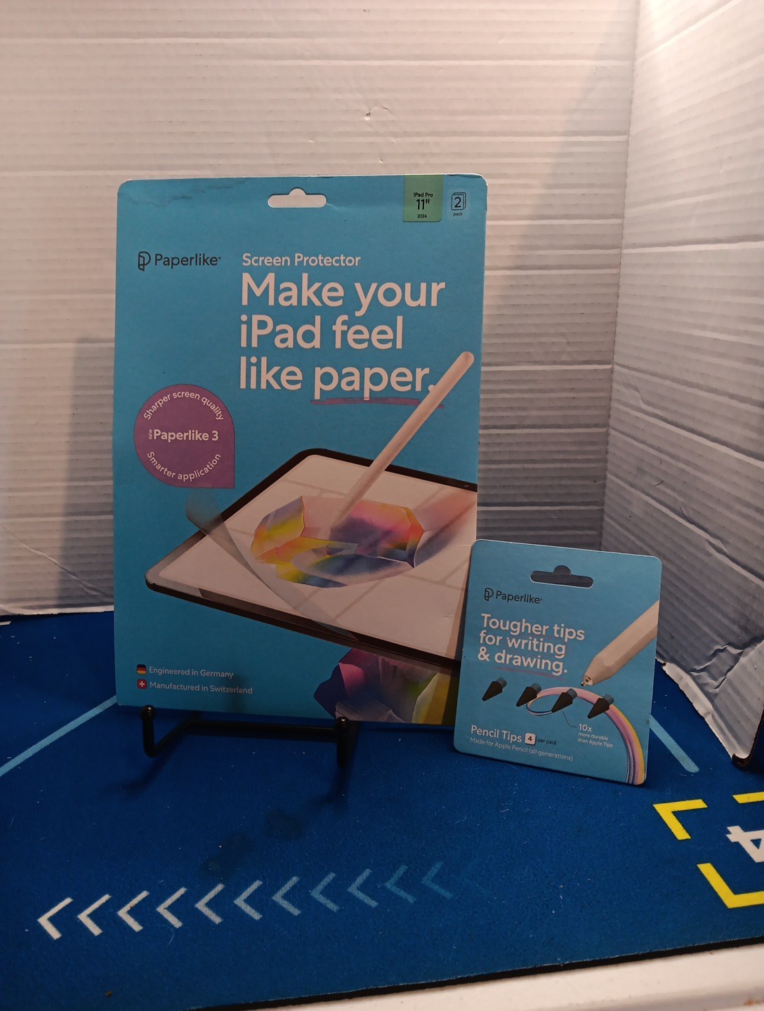 Paperlike 3 Screen Protector Apple iPad Pro 11" (2024) - 2 Pack & Pencil Tips