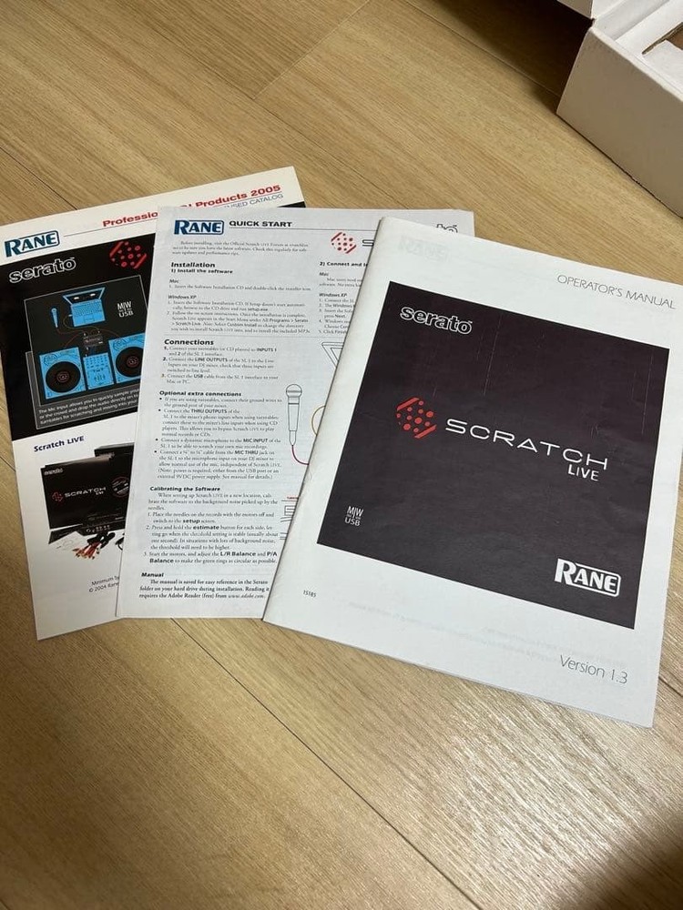 Rane Serato SL2 - Scratch Live - DJ audio interface