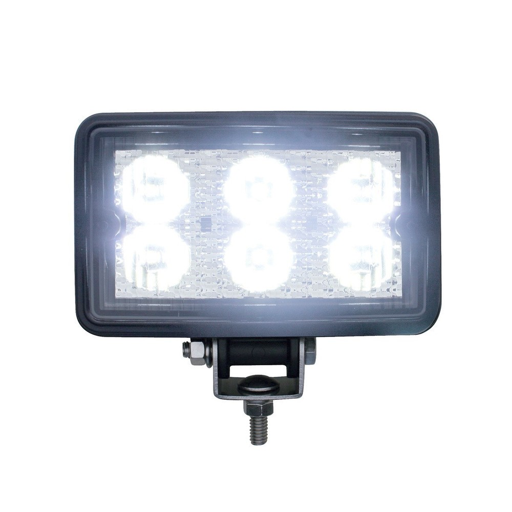 United Pacific 39901      6 High Power 3 Watt LED Rectangular Work Light