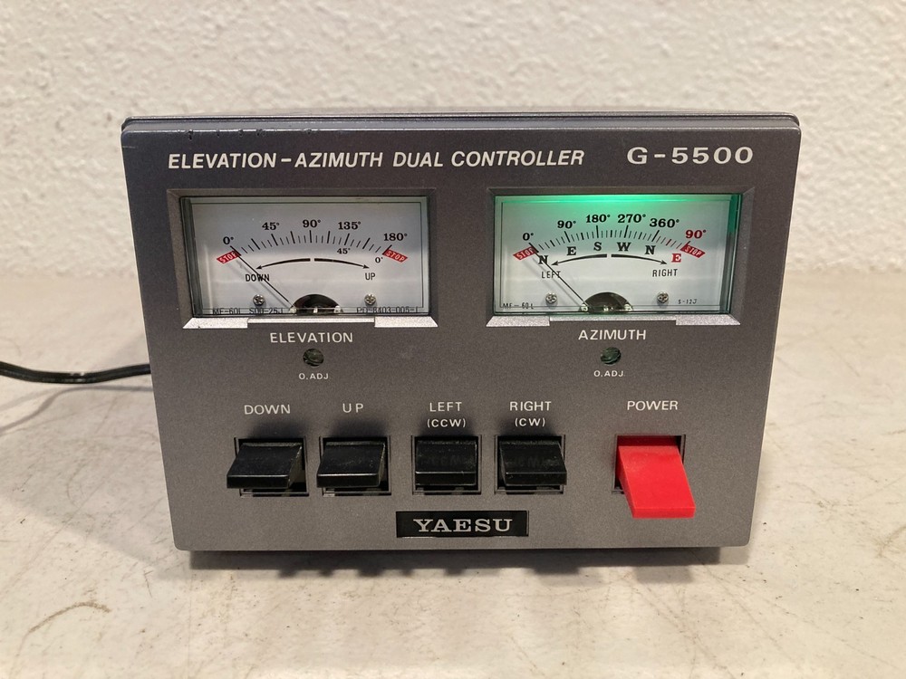 Yaesu controller G-5500 Elevation - Azimuth Dual Controller