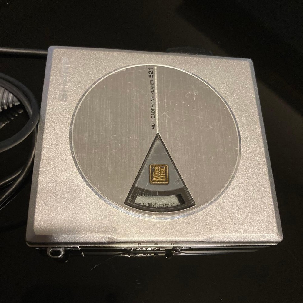 Sharp MD-ST521-S MD Player Mini DiscMini DIsc Operation confirmed