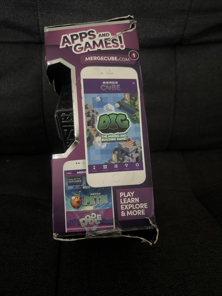 Merge Cube - Fun & Educational Augmented Reality STEM Toy For Kids, Learning-New