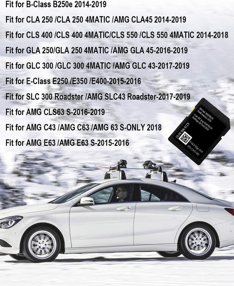 Latest Navigation SD Card Replace , Map Update Card Fit for Mercedes B-Class ...