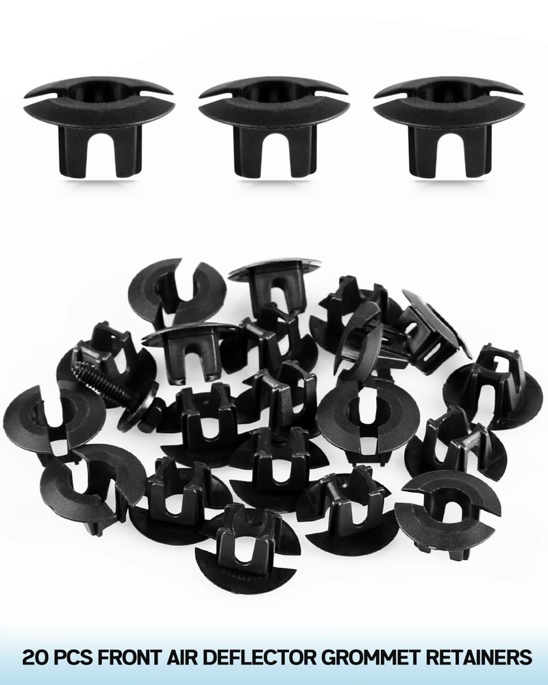 60PCS Silverado Bumper Clips for Front Air Dam Deflector Retainers Replace 15733