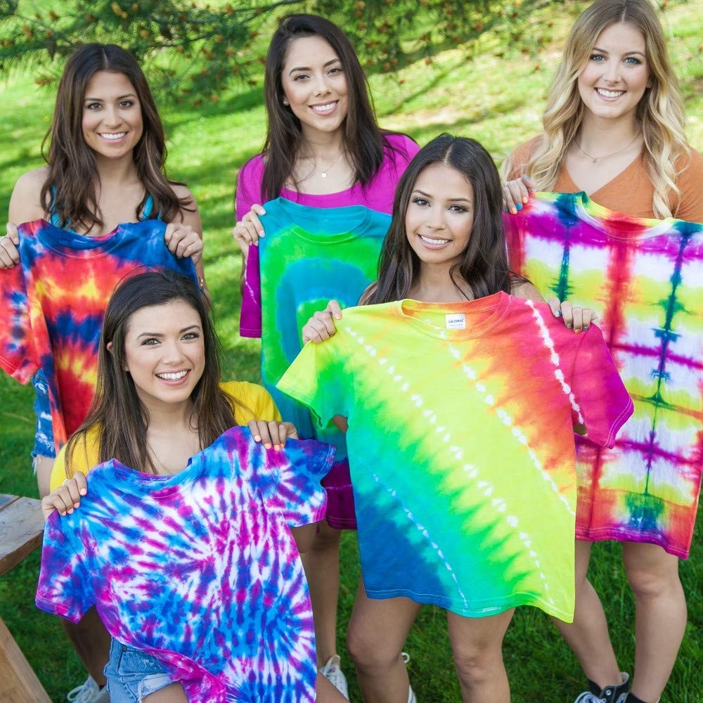 Tulip One-Step Tie-Dye Kit Refills, Rainbow Tie XTRA LARGE SIZE, Multicolor