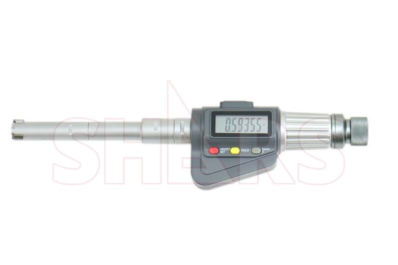 .472-.630" Electronic Three-Point Internal Bore Micrometer .00005" S]