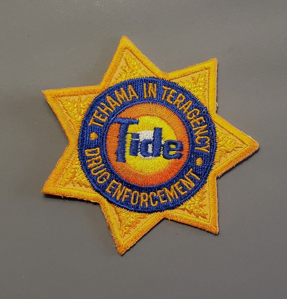 Tehama Interagency Drug Enforcement Patch ++ Mint CA
