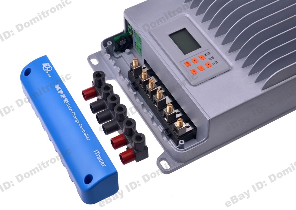 Epever MPPT Solar Charge Controller 12V/24V/36V/48VDC Panel Solar Regulator CE