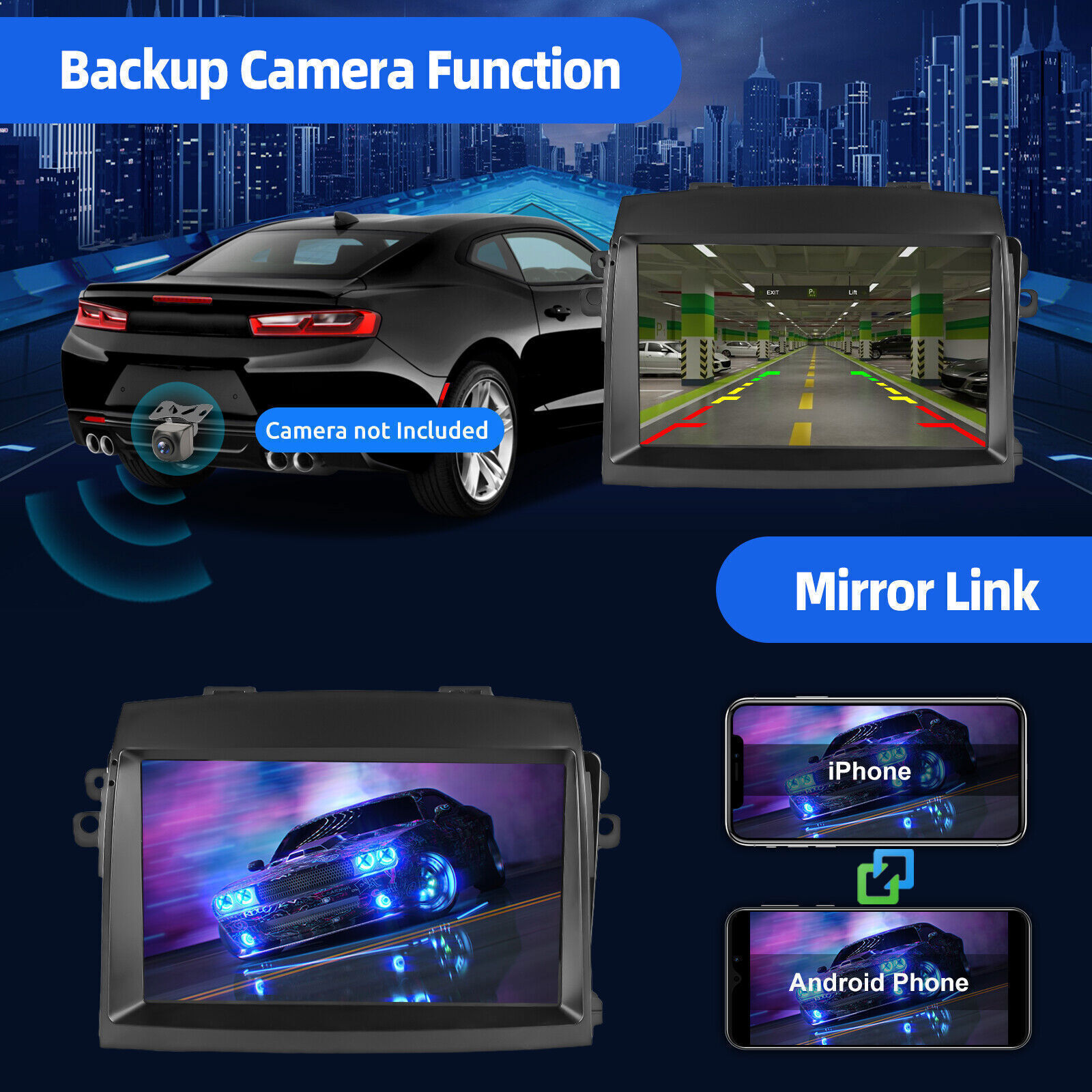 Android 13 Apple CarPlay For Toyota SIENNA 2004-2010 Car Stereo Radio GPS Navi