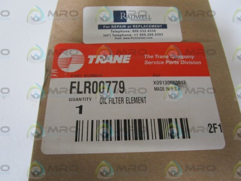 TRANE OIL FILTER ELEMENT FLR00779 NSFS