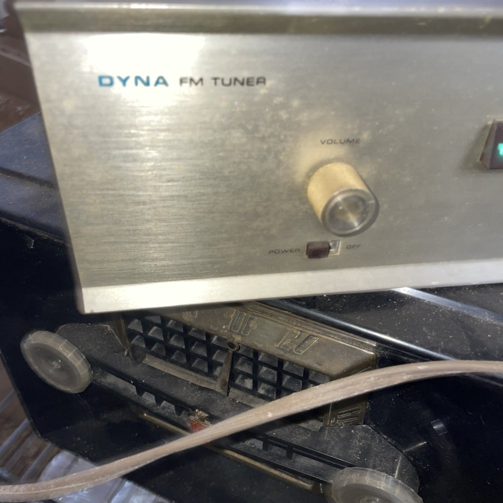 Vintage Dyna FM Tuner Model FM-3 Receiver Working