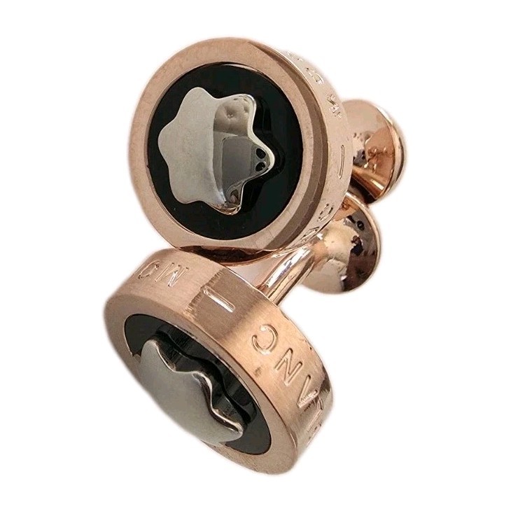 Montblanc Rose Gold Cufflinks