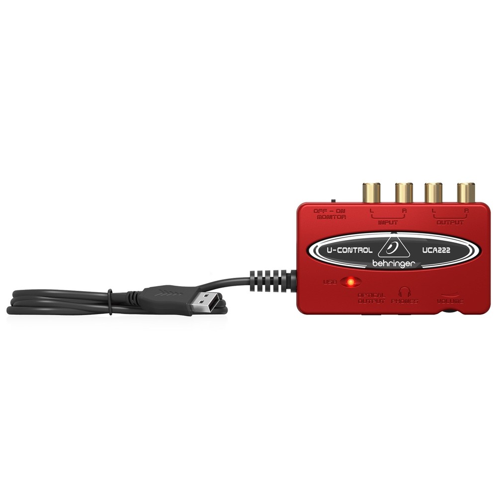 Behringer UCA222 2-In/2-Out USB Audio Interface