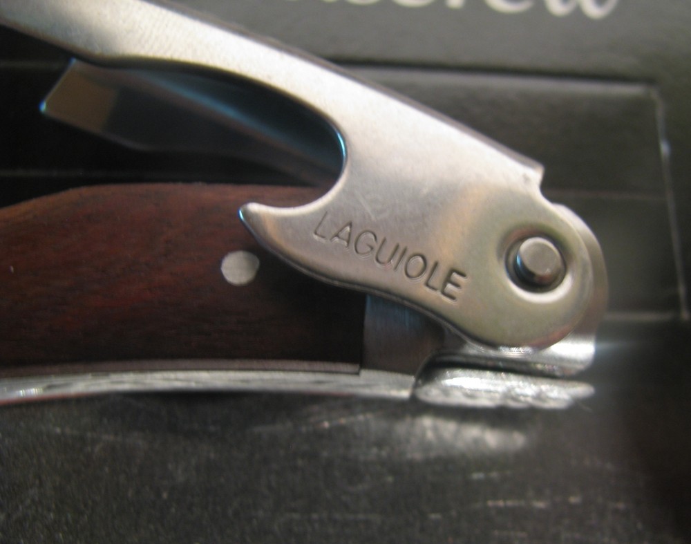 LaGuiole Waiter's Corkscrew - Walnut Handle, Gift Package
