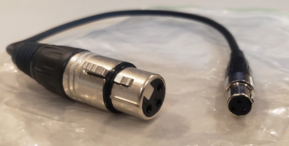 NewTek NDI HX PTZ3 PTZ3MXLRXLRA Mini XLR Interface Cable