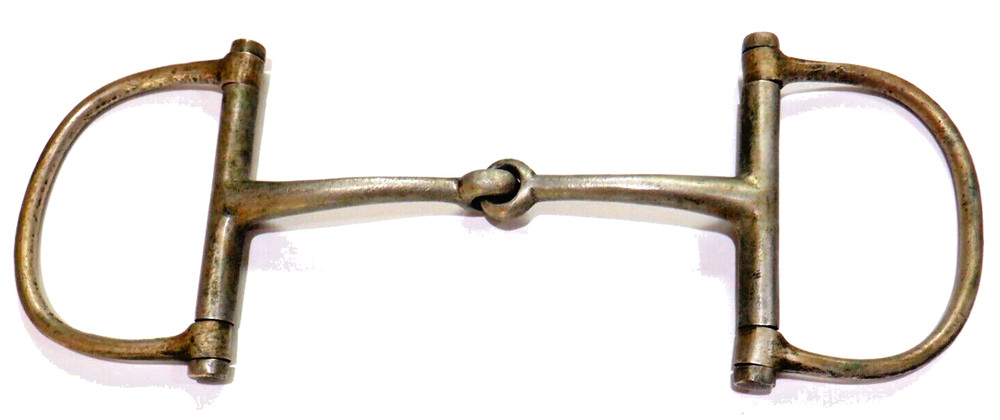 Horse Bit Never Rust Made in England D Ring Snaffle