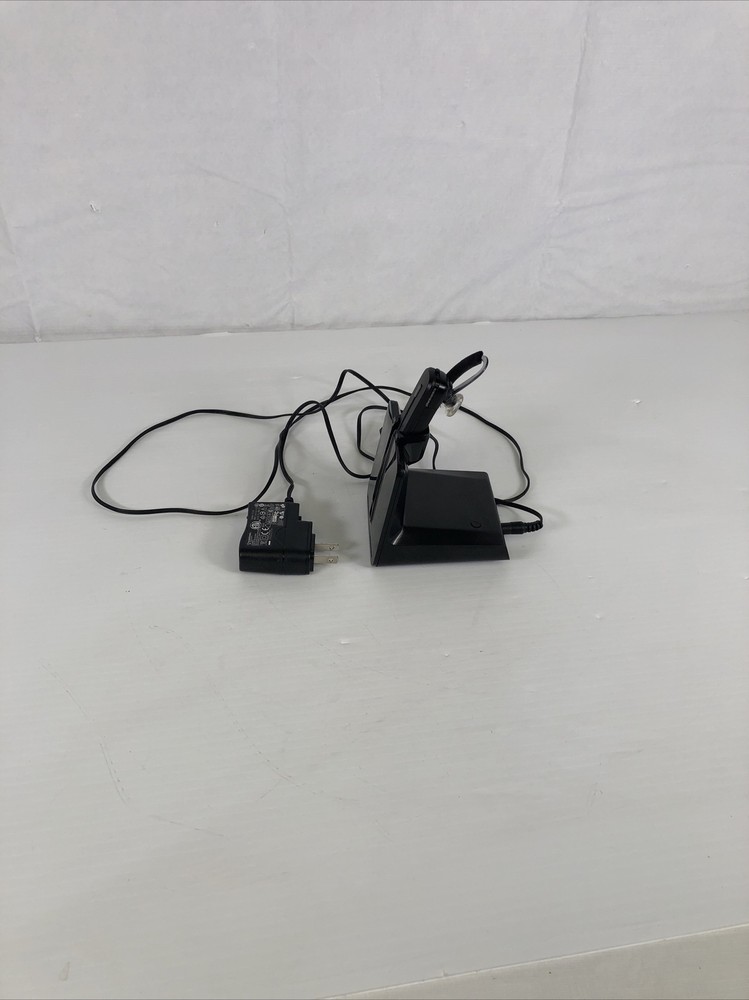 Plantronics WH500 Wireless Monaural Boom Headset w/ Charging Base CO54