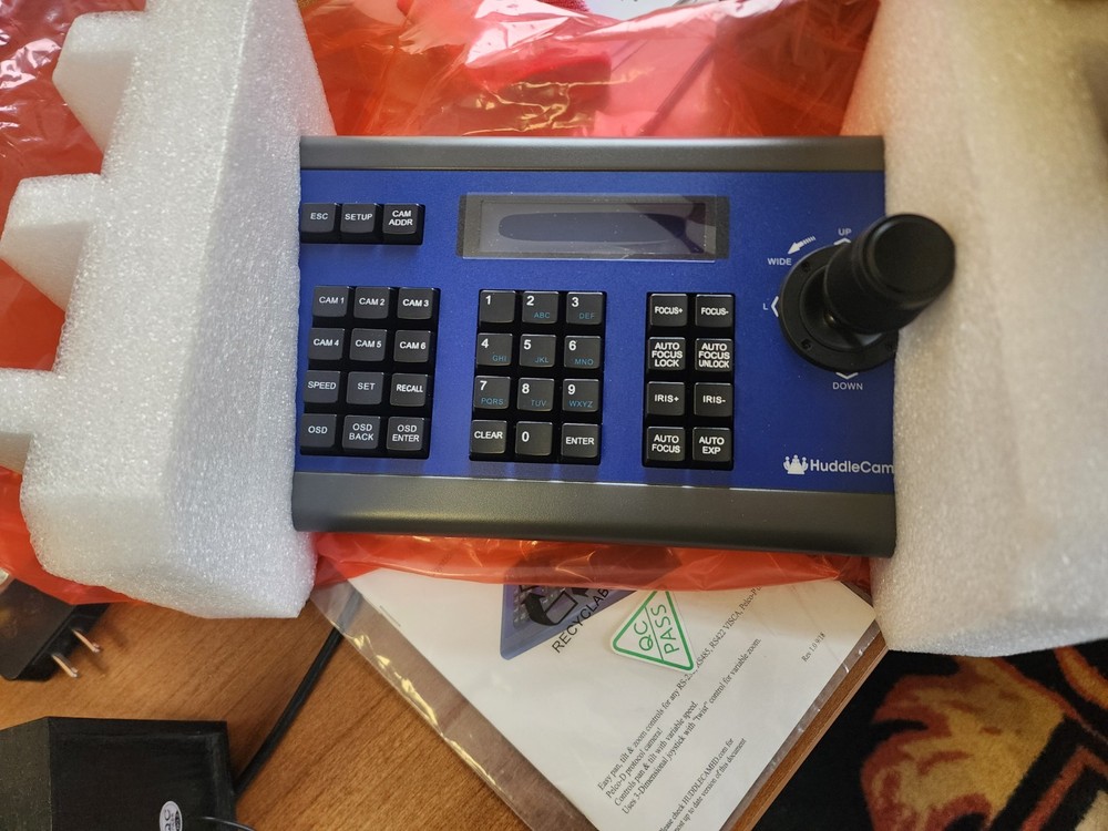 PTZ Optics HuddleCamHD 3rd Generation Serial Joystick Controller (HC-JOY-G3)