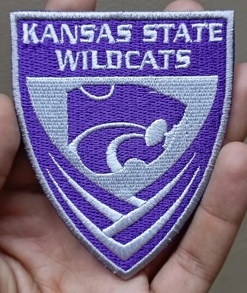 Kansas State Wildcats NCAA Team Logo Iron On Patch-Sew Patch-Embroidered Patch