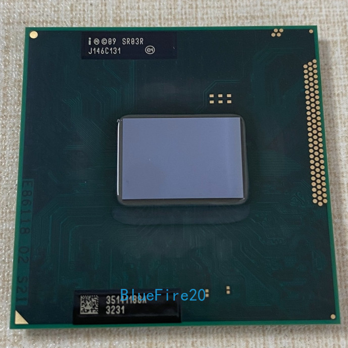 Intel Core i7-2640M 2.8GHz Dual-Core Socket G2 Laptop Processor CPU SR03R
