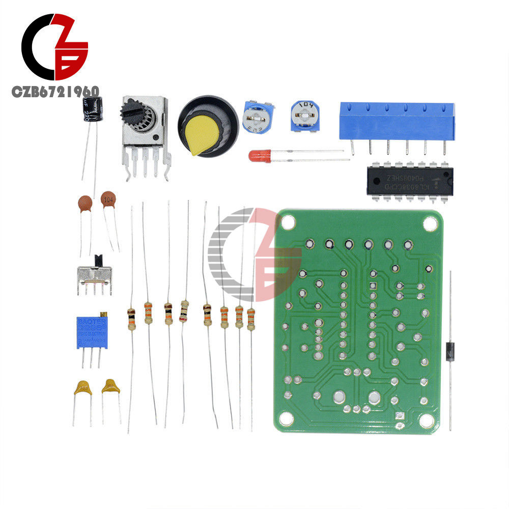 ICL8038 Monolithic Function Signal Generator Module Kit Sine Square Triangle