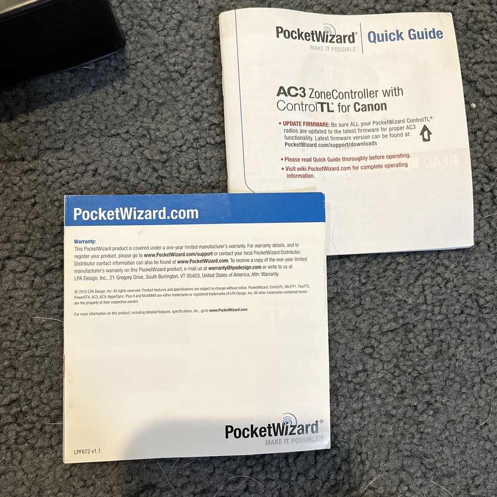 POCKETWIZARD AC3 ZONE CONTROLLER FOR CANON