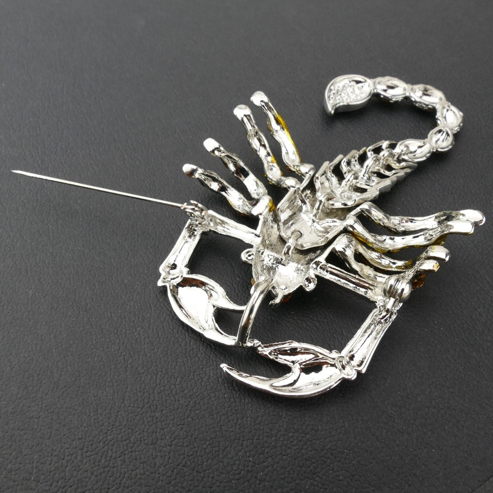 Large, Statement, Scorpio, Brooch