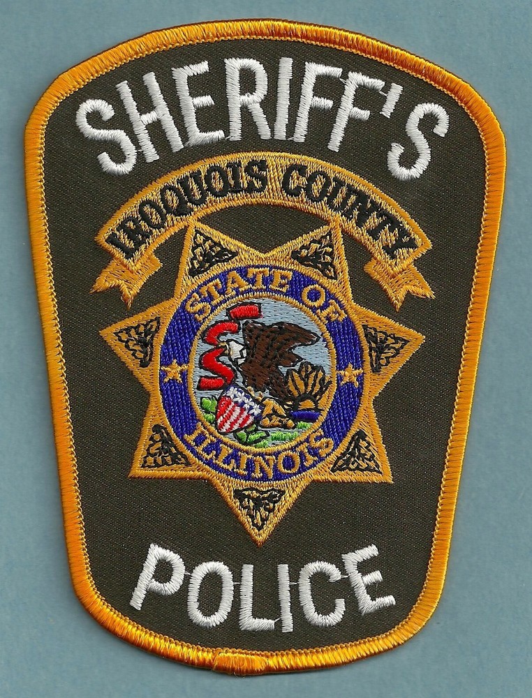 IROQUOIS COUNTY ILLINOIS  SHERIFF SHOULDER PATCH