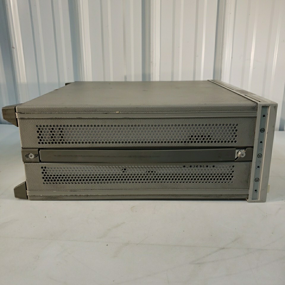 HP 8757E Scalar Network Analyzer 75dB Range 110GHz 2 Channel 40dB Directivity