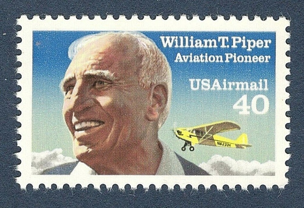 Sc # C132 ~ 40 cent William T. Piper Issue (ga13)