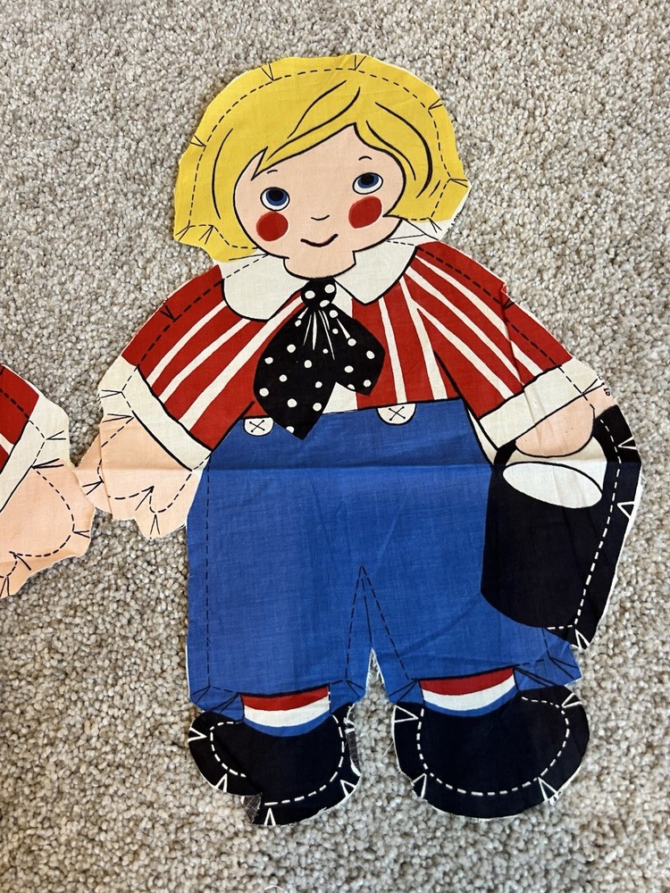 Raggedy Andy 1974 Gingham Boy Line 13”
